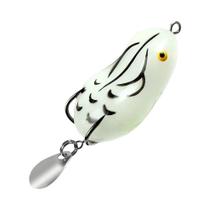 Isca De Pesca Biônica De Coelho Com Lantejoulas Pretas, Isca Pequena De Sapo 7g 12g