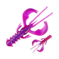 Isca De Pesca De Camarão Em TPR Macio Ativada Por UV Para Montagens Sem Ervas Daninhas, Jig, Ned,