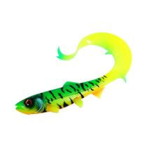 Isca De Pesca Firebomb Wavy Tail Soft Swimbait De 17,5cm E 22cm Para Pike, Perch, Zander E Bagre