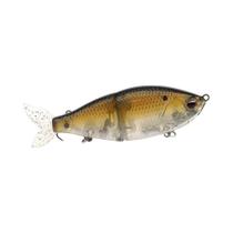 Isca de pesca flutuante com isca articulada de cauda macia para baixo e pique glide isca dura