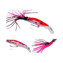 Isca De Pesca Flutuante Em Forma De Polvo De 23cm 40g Com 2 Anzóis Triplos Isca Biónica Para Pesca