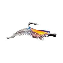 Isca de Pesca Luminosa - Camarão Artificial 6cm (4 Peças) - Equipamento para Pesca em Mar