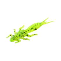 Isca De Pesca Mini Soft Bait De 6cm, Larva De Libélula, Minhoca Falsa, Jerk Bass, Perch, Pesca Em