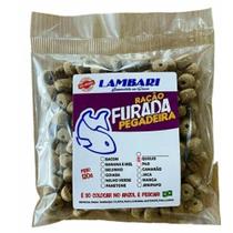 Isca de Pesca Ração Furadinha Sabores Diversos - Lambari Iscas 120g Sabor:Queijo
