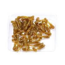 Isca De Pesca Soft Whitebait 2cm 50pcs Isca Tremor Submersível Supercontinent Worms