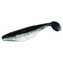 Isca de Plástico Macio Mister Twister 3" Sassy Shad Transparente com Fundo Preto Isca de Plástico Macio Mister Twister 3" Sassy Shad Transparente com Fundo Preto