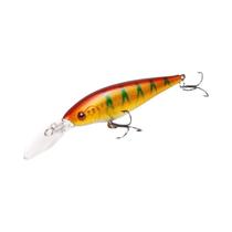 Isca de simulação de plástico quente 11cm/9.5g, isca Minolta de língua longa, isca falsa colorida