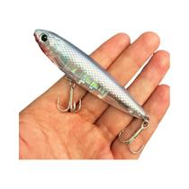 Isca Flutuante GOBAIT De 17,5g E 10cm, Isca De Pesca Topwater Walk the Dog, Isca 3D Com Gancho