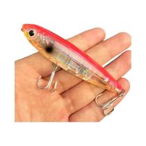 Isca Flutuante GOBAIT De 17,5g E 10cm, Isca De Pesca Topwater Walk the Dog, Isca 3D Swimbait Com