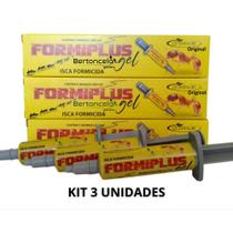 Isca gel anti formiga doceira é fim das formigas em sua casa Kit com 3 Isca gel anti formiga doceira é fim das formigas em sua casa Kit com 3