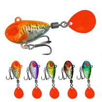 Isca giratória vibratória Fishing Lure VIB Lures Micro 14g 1/2 onça