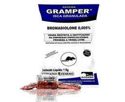 Isca granulada para ratos 1kg gramper - neogen