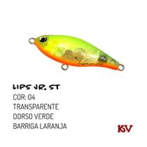 Isca Lips Jr St Artificial da Kv Ótimo Stick 6,5cm P/ Robalo
