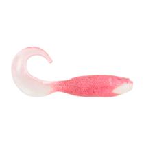 Isca macia Berkley Gulp! Vivo! Tainha de natação de 10 cm Pink Shine