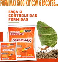 Isca mix formimax 500g kit com 6 pacotes de 500g