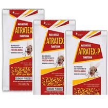 Isca Mosquicida Mata Moscas Atratex -p Atrativo Kit 3 X 25g