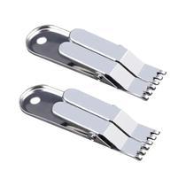 Isca Multifuncional De Aço Inoxidável Para Pesca, Isca De Minhoca, Larvas Vivas Para Mar, Lago E Rio