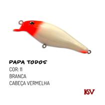 Isca Papa Todos da KV Isca Artificial Meia Agua Floating de 7,5cm