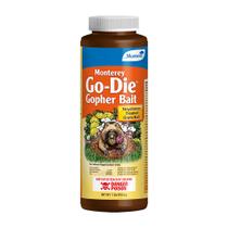 Isca para Gopher Monterey Go-DIE com estricnina em grãos 454 g Isca para Gopher Monterey Go-DIE com estricnina em grãos 454 g