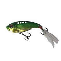 Isca Para Pesca Artificial Metal Bait 5,5cm 10g Com Pena Garateia Em Aço Carbono