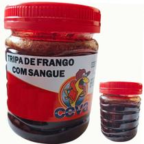 Isca para Pesca Tripa de Frango Desidratada com Sangue