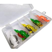 Isca Patinho para traíra Isca Artificial Anti Enrosco Pato Frog - 5 unidades - Cmik