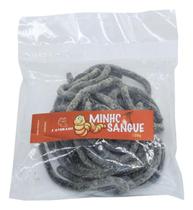 Isca Pesca Pronta Formato Minhoca Pesqueiros Sabor Sangue