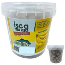 Isca Ração Furadinha Sabor Banana Tilápia Pacu Piauçu Bagres