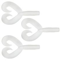 Isca Soft Artificial Matadeira Grub Duplo P/ Traíra Cart.3pç