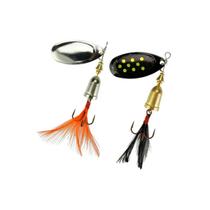 Isca Spinner 8g x 2 unidades LQ-9052 0206 - Albatroz Isca Spinner 8g x 2 unidades LQ-9052 0206 - Albatroz