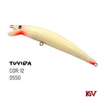 Isca Tuvira 12cm da KV plug de barbela Meia Água floating Isca Tuvira 12cm da KV plug de barbela Meia Água floating