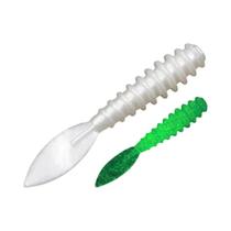 Iscas De Jigging Para Pesca Em Rocha UV De 36mm, 10 Peças, Cabeça De Jig De Minhoca Macia Para Pesca