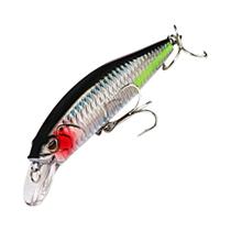 Iscas de Pesca 19g Afundante e 15g Flutuante - Minnow, Jerkbait e Gobait com Ganchos