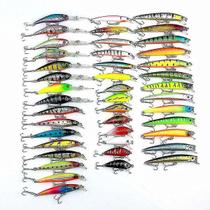 Iscas de pesca 43 unidades Minnow 320 g Spinning River Sea Lake