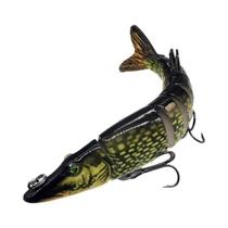 Iscas De Pesca ANFS Multiarticuladas Para Bass E Trout, Iscas Biónicas De Afundamento Lento Para