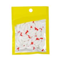 Iscas De Pesca Com Mosca De 2cm, 50 Peças, Iscas De Minhoca Macia Realista Para Truta, Carpa E