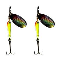 Iscas De Pesca Em Metal Spoon Jig De 7cm 9g, 2 Peças, Spinners De Jigging Duro Para Inverno Iscas De Pesca Em Metal Spoon Jig De 7cm 9g, 2 Peças, Spinners De Jigging Duro Para Inverno