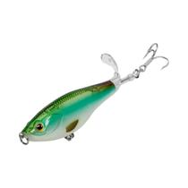 Iscas De Pesca Flutuantes KINGDOM De 11g E 17g, Iscas Duras Plopper Com Cauda Macia Para Robalo