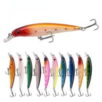 Iscas de pesca iscas dentro de isca a laser mino isca falsa biônica de afundamento lento 11.2cm/13.8g conjunto de pesca marítima de água doce