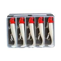 Iscas De Pesca Luminosas 5pcs 30g 111mm Isca Artificial Para Cavala, Robalo E Snapper Wobblers