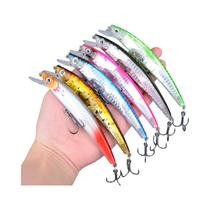 Iscas De Pesca Minnow Para Água Salgada 6 Peças Iscas Artificiais De Lançamento Longo Para Iscas De Pesca Minnow Para Água Salgada 6 Peças Iscas Artificiais De Lançamento Longo Para