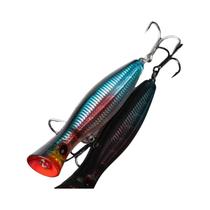 Iscas de Pesca Noeby Popper - 12cm, 16cm e 20cm - Flutuante para Água Salgada