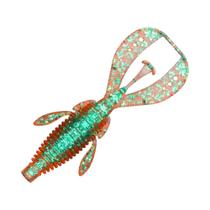 Iscas De Pesca Soft Baits 10pcs Flutuantes Artificiais 63mm 76mm 1.8g 3g Para Bass Pike Swimbait