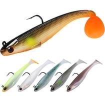 Iscas de pesca TRUSCEND Paddle Tail Swimbaits para truta robala