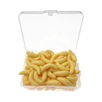 Iscas De Silicone Luminosas Para Pesca, 100 Peças, 2cm, 0.3g, Iscas Macias Com Ganchos Que Brilham Iscas De Silicone Luminosas Para Pesca, 100 Peças, 2cm, 0.3g, Iscas Macias Com Ganchos Que Brilham