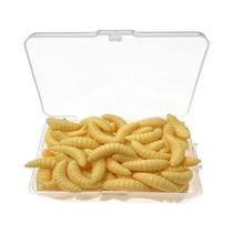 Iscas De Silicone Luminosas Para Pesca, 100 Peças, 2cm, 0.3g, Iscas Macias Com Ganchos Que Brilham Iscas De Silicone Luminosas Para Pesca, 100 Peças, 2cm, 0.3g, Iscas Macias Com Ganchos Que Brilham