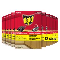 Iscas para Baratas Raid Double Control Plus Bloqueador de Ovos 12 un.