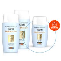 Isdin Foto Fusion Water Fps60 50ml + Isdin Fusion Water Fps60 30ml - Kit 2