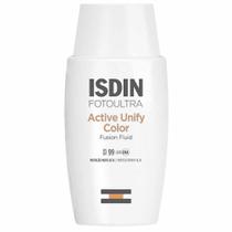 Isdin FotoUltra Active Unify Fusion Protetor Clareador Com Cor FPS99