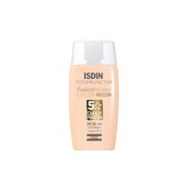 Isdin Fusion Water 5 Stars Color Protetor Solar Facial com Cor FPS50 Clara 50ml